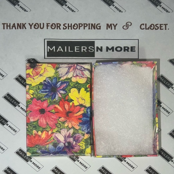 Gift Box Jewelry box +custom stickers may have ribbon for gift jewelry accessory - Picture 10 of 16